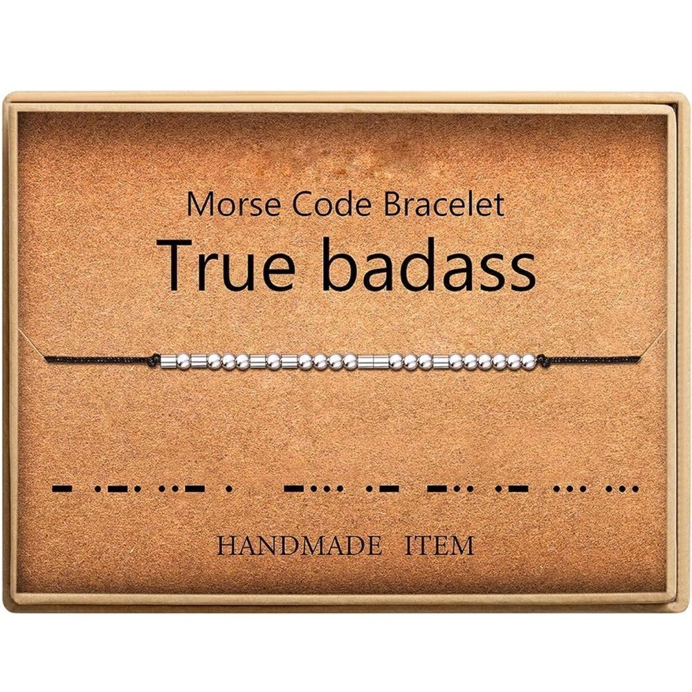 Morse Code Funny Bracelet
